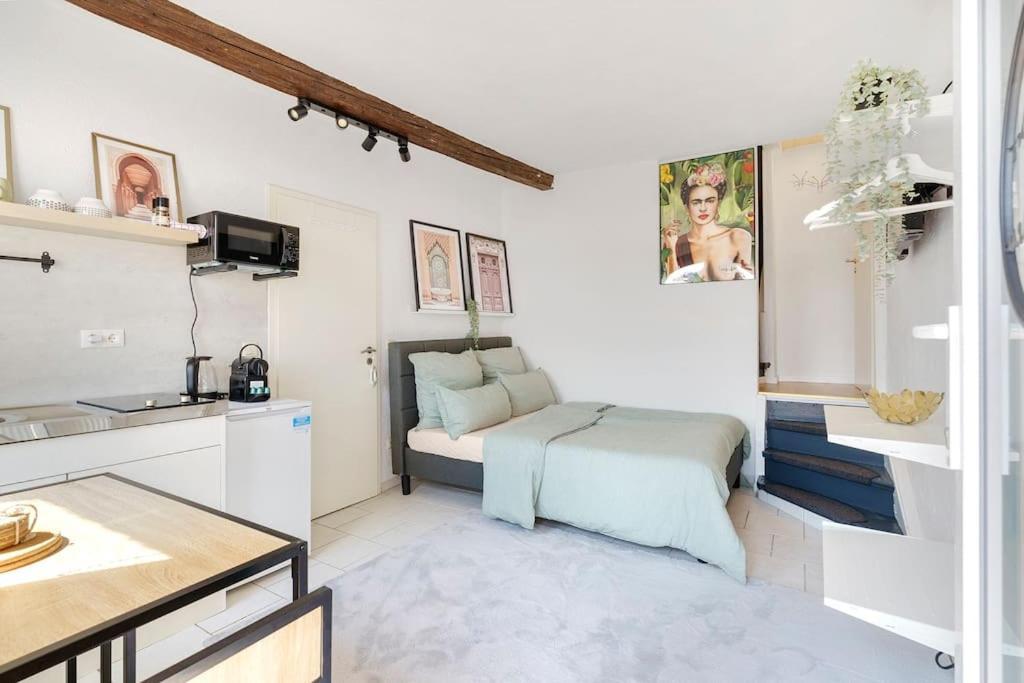 Tiny Apartment With Spacious Terrace On The Rhine Neuwied Exterior photo
